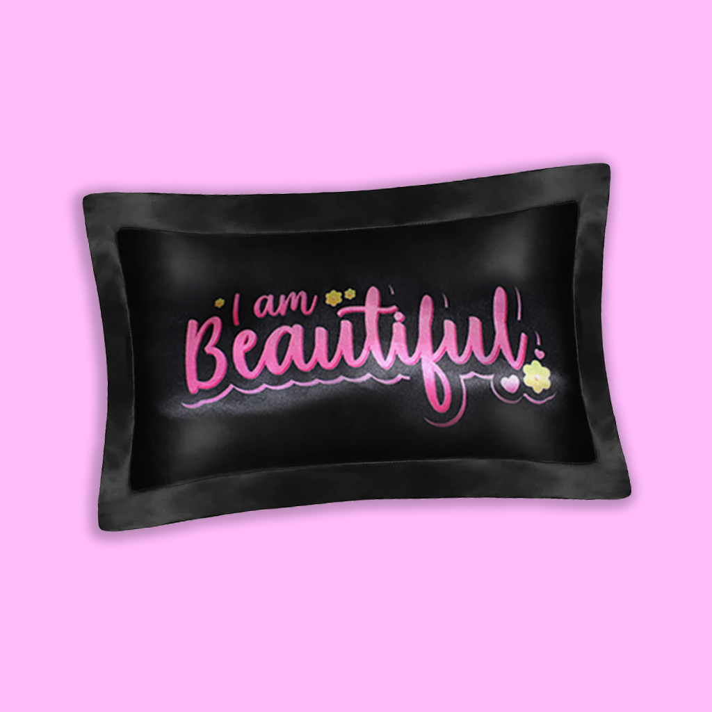 Pre-sale: I AM Beautiful: Satin Bonnet and Pillow Case Set